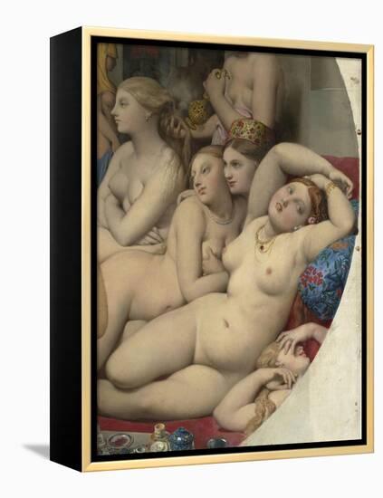 Le Bain turc-Jean-Auguste-Dominique Ingres-Framed Premier Image Canvas