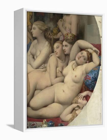 Le Bain turc-Jean-Auguste-Dominique Ingres-Framed Premier Image Canvas