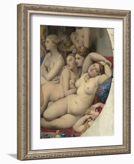 Le Bain turc-Jean-Auguste-Dominique Ingres-Framed Giclee Print