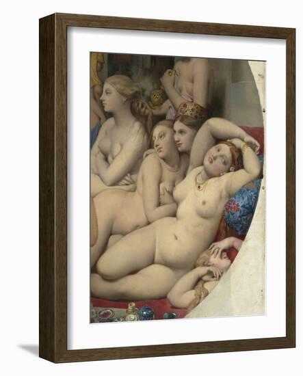 Le Bain turc-Jean-Auguste-Dominique Ingres-Framed Giclee Print