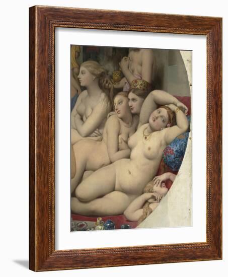 Le Bain turc-Jean-Auguste-Dominique Ingres-Framed Giclee Print