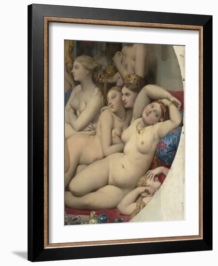 Le Bain turc-Jean-Auguste-Dominique Ingres-Framed Giclee Print