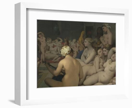 Le Bain turc-Jean-Auguste-Dominique Ingres-Framed Giclee Print