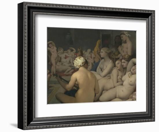 Le Bain turc-Jean-Auguste-Dominique Ingres-Framed Giclee Print