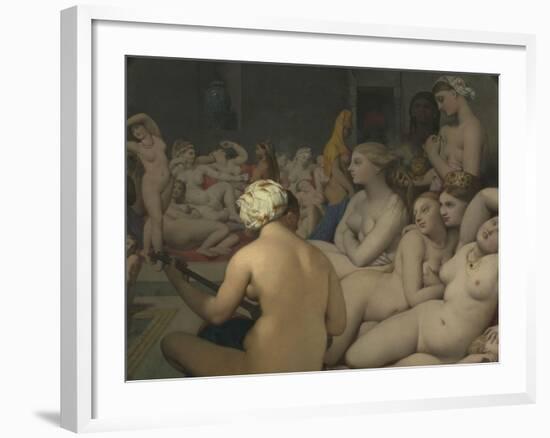 Le Bain turc-Jean-Auguste-Dominique Ingres-Framed Giclee Print