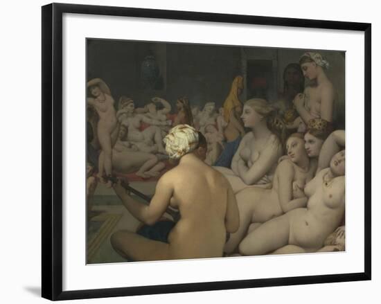 Le Bain turc-Jean-Auguste-Dominique Ingres-Framed Giclee Print