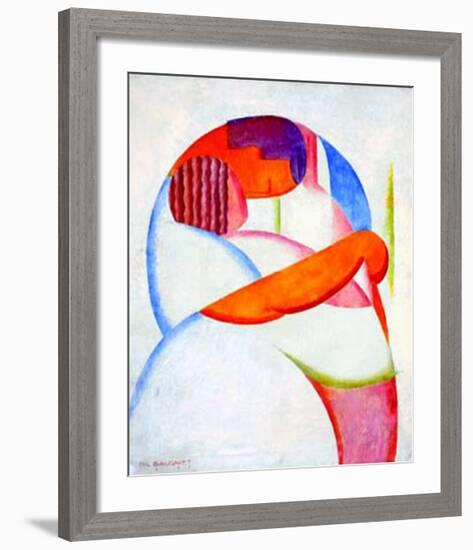 Le Baiser, c.1925-Marcel-Louis Baugniet-Framed Art Print