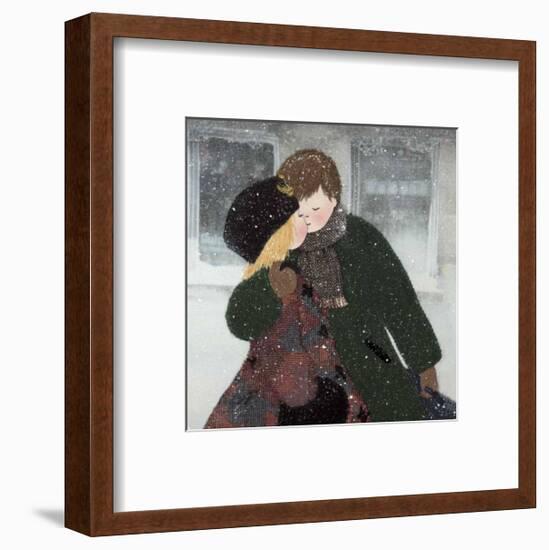 Le Baiser II-Diane Ethier-Framed Art Print