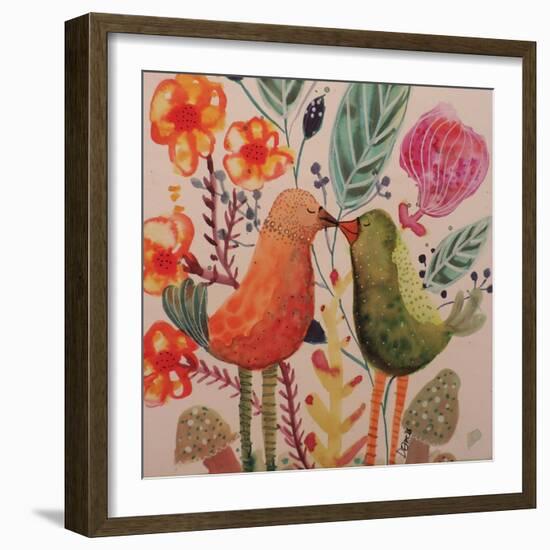 Le Baiser-Sylvie Demers-Framed Giclee Print