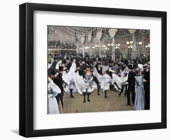 'Le Bal Du Moulin-Rouge', 1900-Unknown-Framed Photographic Print