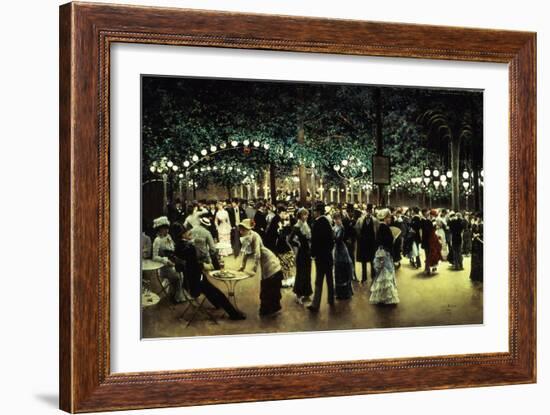 Le Bal Public, 1880-Jean Béraud-Framed Giclee Print