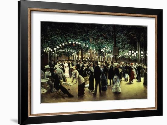 Le Bal Public, 1880-Jean Béraud-Framed Giclee Print