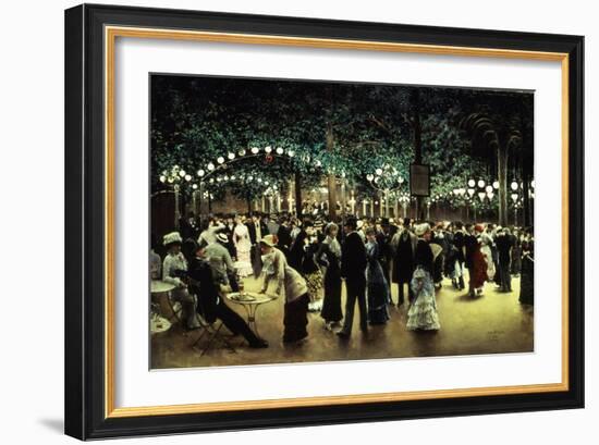 Le Bal Public, 1880-Jean Béraud-Framed Giclee Print