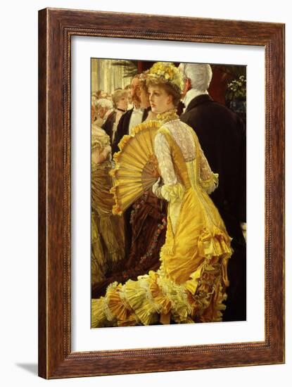 Le Bal (The Ball)-James Tissot-Framed Giclee Print