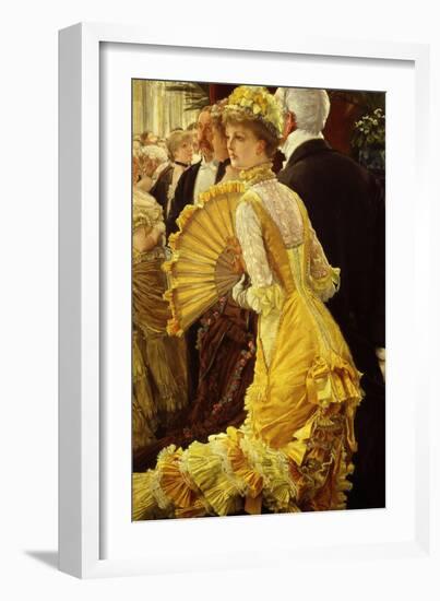 Le Bal (The Ball)-James Tissot-Framed Giclee Print