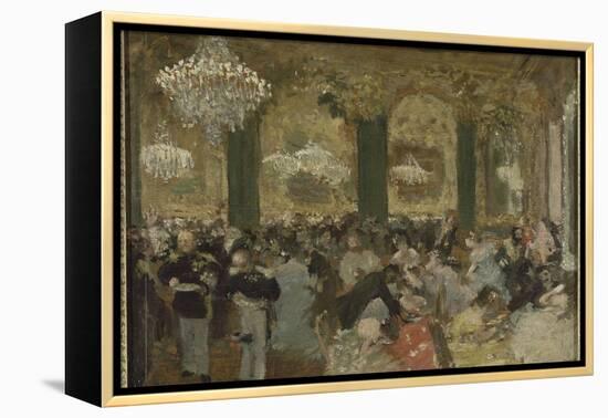 Le Bal-Edgar Degas-Framed Premier Image Canvas