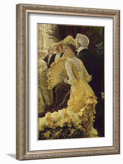 Le bal-James Tissot-Framed Giclee Print