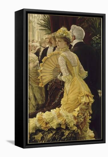 Le bal-James Tissot-Framed Premier Image Canvas