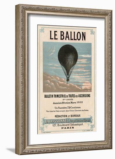 Le Ballon, Paris-null-Framed Art Print