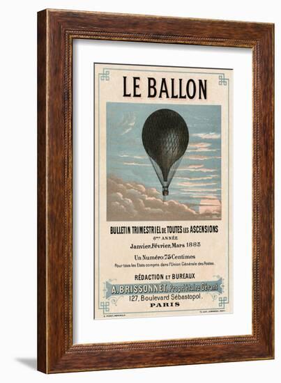 Le Ballon, Paris-null-Framed Art Print