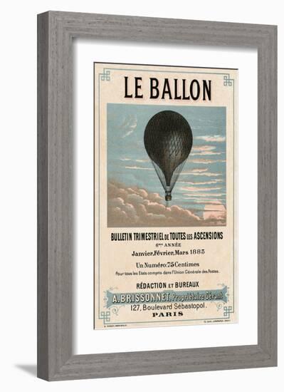 Le Ballon, Paris-null-Framed Art Print