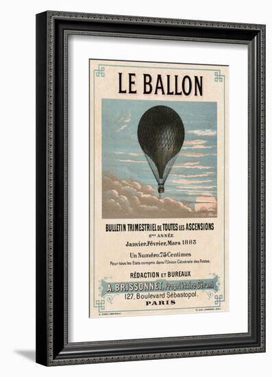 Le Ballon, Paris-null-Framed Art Print