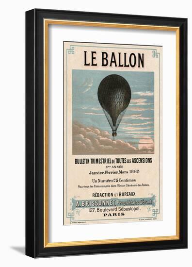 Le Ballon, Paris-null-Framed Art Print