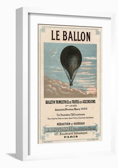 Le Ballon, Paris-null-Framed Art Print