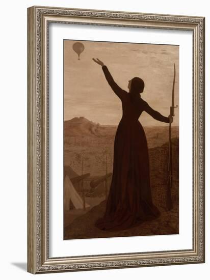 Le Ballon-Pierre Puvis de Chavannes-Framed Giclee Print