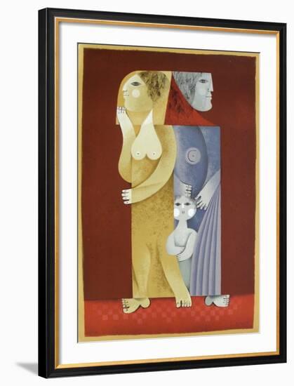 Le bambin II-Samy Briss-Framed Limited Edition