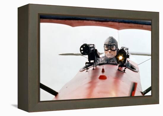 Le Baron rouge (The Red Baron) by Roger Corman with John Phillip Law, 1971 (photo)-null-Framed Stretched Canvas