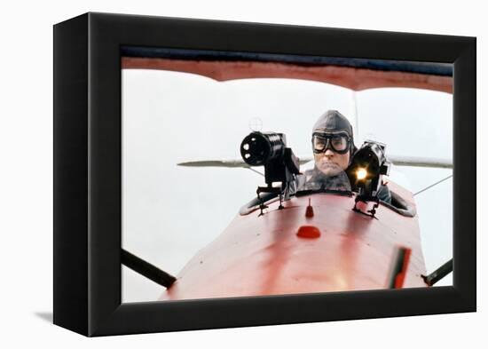 Le Baron rouge (The Red Baron) by Roger Corman with John Phillip Law, 1971 (photo)-null-Framed Stretched Canvas