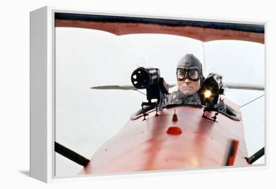 Le Baron rouge (The Red Baron) by Roger Corman with John Phillip Law, 1971 (photo)-null-Framed Stretched Canvas