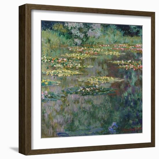 Le Bassin, 1904-Claude Monet-Framed Giclee Print