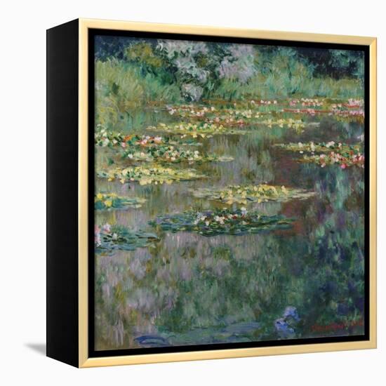 Le Bassin, 1904-Claude Monet-Framed Premier Image Canvas