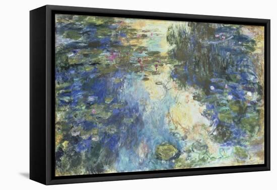 Le Bassin aux Nympheas, c.1917-19-Claude Monet-Framed Premier Image Canvas