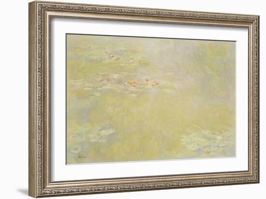 Le bassin aux nymphéas (Der Seerosenteich). Um 1916-Claude Monet-Framed Giclee Print