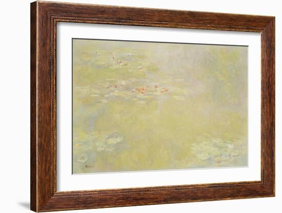 Le bassin aux nymphéas (Der Seerosenteich). Um 1916-Claude Monet-Framed Giclee Print