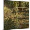 Le Bassin Aux Nympheas: Harmonie Rose-Claude Monet-Mounted Giclee Print