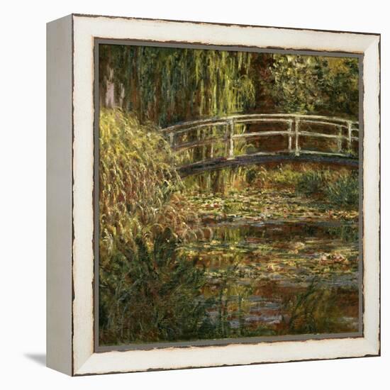 Le Bassin Aux Nympheas: Harmonie Rose-Claude Monet-Framed Premier Image Canvas