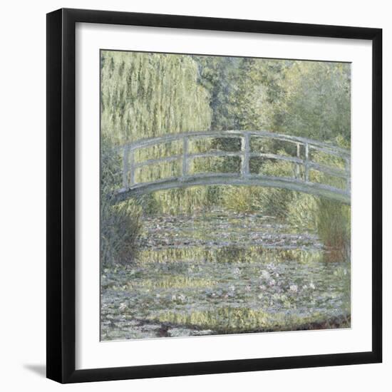 Le Bassin aux nymphéas : harmonie verte-Claude Monet-Framed Giclee Print