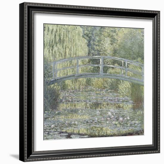 Le Bassin aux nymphéas : harmonie verte-Claude Monet-Framed Giclee Print