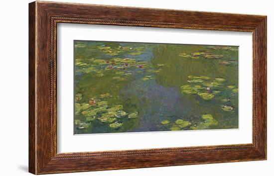 Le Bassin aux Nymphéas-Claude Monet-Framed Premium Giclee Print