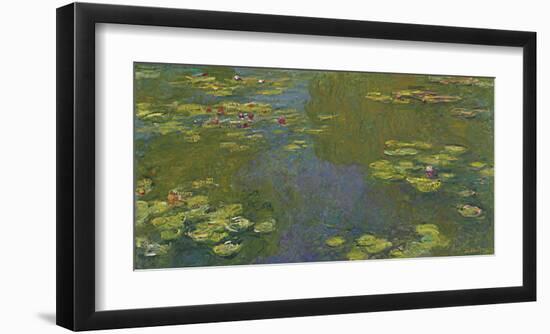 Le Bassin aux Nymphéas-Claude Monet-Framed Premium Giclee Print