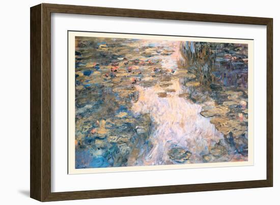 Le Bassin Aux Nympheas-Claude Monet-Framed Art Print