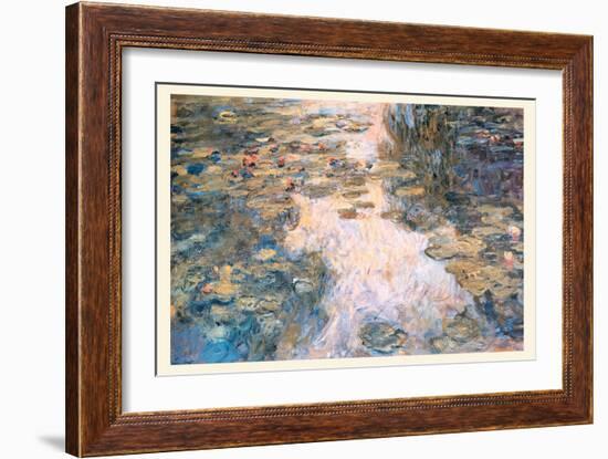 Le Bassin Aux Nympheas-Claude Monet-Framed Art Print