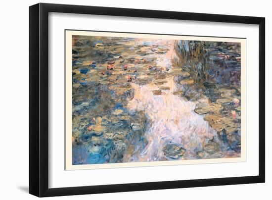 Le Bassin Aux Nympheas-Claude Monet-Framed Art Print