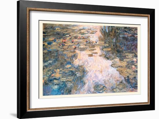 Le Bassin Aux Nympheas-Claude Monet-Framed Art Print