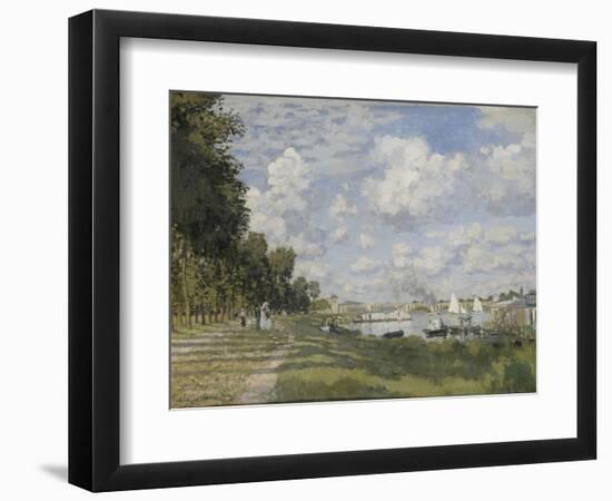 Le Bassin D'Argenteuil, 1872-Claude Monet-Framed Giclee Print