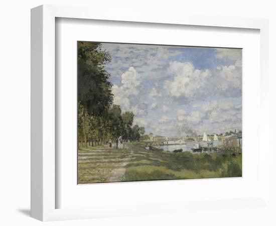 Le Bassin D'Argenteuil, 1872-Claude Monet-Framed Giclee Print